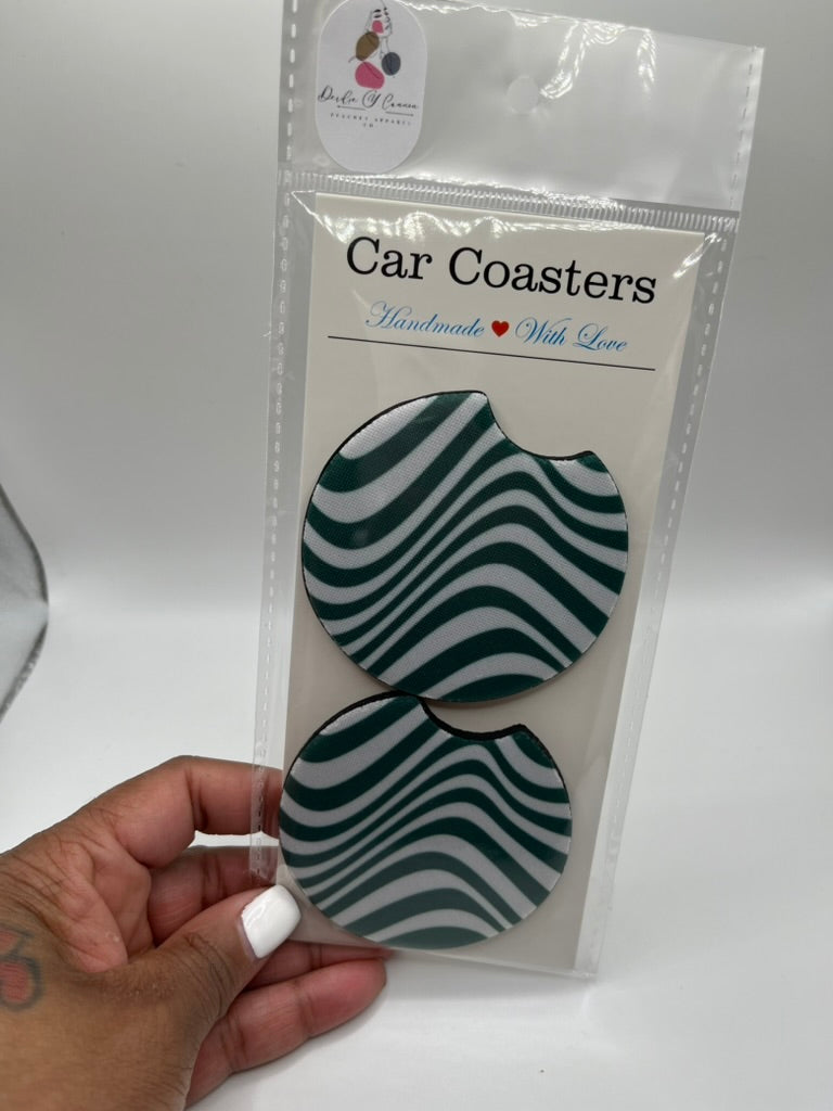 Two in one Car Coasters